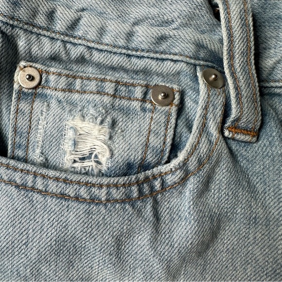 Madewell The Perfect Summer Jean size 25 Jeans | Destructed | Raw Hem - Picture 5 of 16